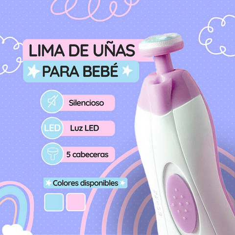 Lima eléctrica para bebes + Delivery GRATIS